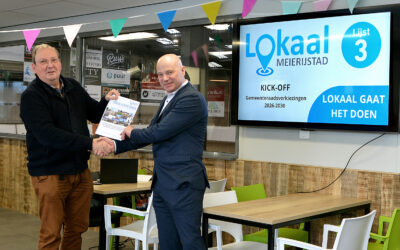 Verkiezingsprogramma Lokaal Meierijstad gepresenteerd: LOKAAL gaat het doen!